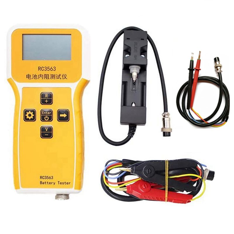 SWXF RC3563 Battery Internal R - đánh giá và giá Battery Internal Resistance Tester Four Wire