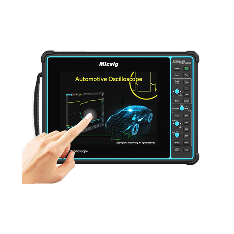 SATO1004 Micsig Automotive Tab - đánh giá và giá Handheld Tablet Oscilloscope Touchscreen 100Mhz